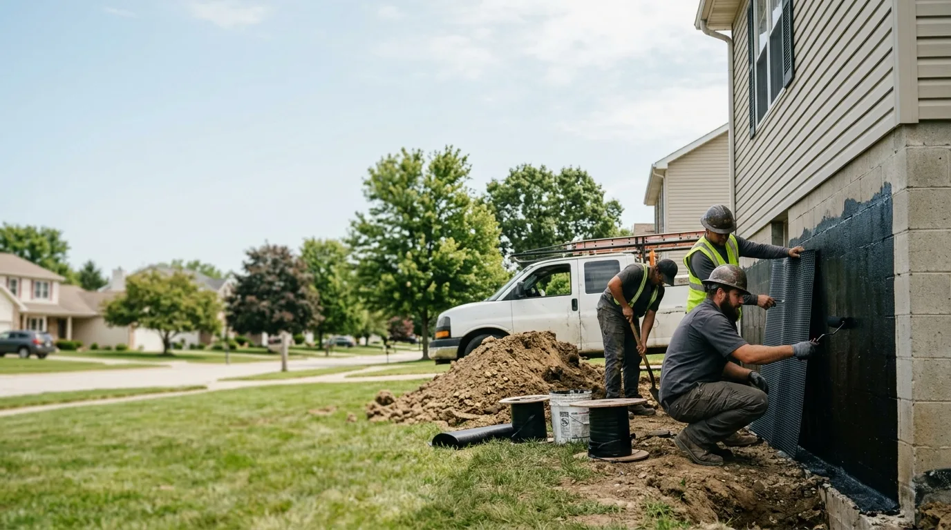 Basement Waterproofing in Windsor Heights, IA near me